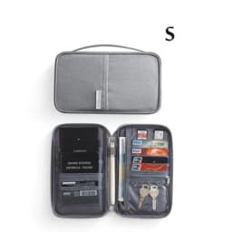 New Women Multi-Function Waterproof Travel Passport Holder Cover Case Pink Bags Family Document Organizer Travel Accessories Bag