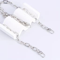 Purse Chain Strap O Shape DIY Metal Chain Cross body Chain Handbag Replacement Strap for Purse Accessories