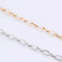 Purse Chain Strap O Shape DIY Metal Chain Cross body Chain Handbag Replacement Strap for Purse Accessories