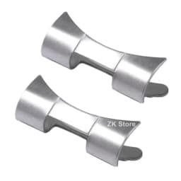 18/19/20/21/22mm Stainless Steel Strap Connectors for Oyster Jubilee Curved Flat End Link for Seiko SKX007 SKX009 Band Adapter