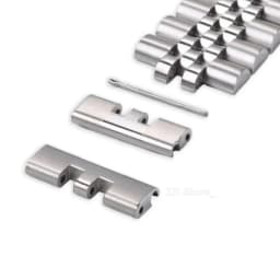 18/19/20/21/22mm Stainless Steel Strap Connectors for Oyster Jubilee Curved Flat End Link for Seiko SKX007 SKX009 Band Adapter