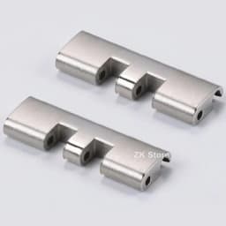 18/19/20/21/22mm Stainless Steel Strap Connectors for Oyster Jubilee Curved Flat End Link for Seiko SKX007 SKX009 Band Adapter