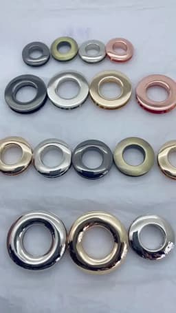 Ornament Accessories Alloy Grommets With Screws Leathercraft Alloy Hole Metal Eyelets Eyelet Button Handbag Buckle