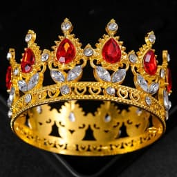 Baroque Crystal Tiaras And Crown Cake Topper Decorative Elegant Wedding Cake Princess Birthday Decoratio Party Supplies