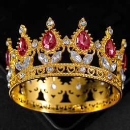 Baroque Crystal Tiaras And Crown Cake Topper Decorative Elegant Wedding Cake Princess Birthday Decoratio Party Supplies