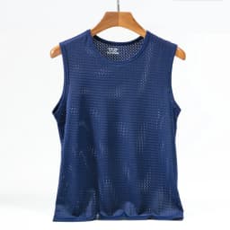 1 PC Men's Ice Silk Mesh Tank Tops Gym Stringer Transparent Bodybuilding Sleeveless Shirt Fitness Vest Male mesh Muscle Singlets