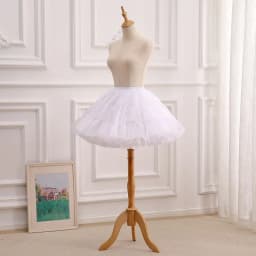 Crinoline Lolita Boneless Soft Yarn Skirt Lolita Daily Violence AA Short JK Uniform Crinoline Pettiskirt 45cm