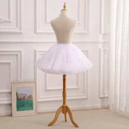 Crinoline Lolita Boneless Soft Yarn Skirt Lolita Daily Violence AA Short JK Uniform Crinoline Pettiskirt 45cm