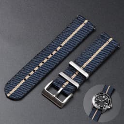 20 22mm Nylon Strap for Tudor for Omega Watch Band Woven Canvas Fabric Band for Seiko Men Military Sport Quick Release Bracelet