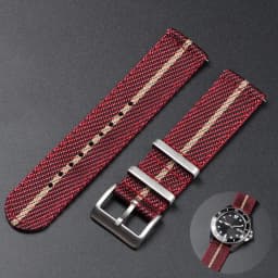 20 22mm Nylon Strap for Tudor for Omega Watch Band Woven Canvas Fabric Band for Seiko Men Military Sport Quick Release Bracelet