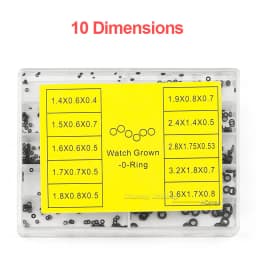 New Mini Rubber Washer O-Ring Watch Crown Waterproof Watches Seals Watch Gasket O-Ring Gaskets Part Watch Repair Tools Accessory