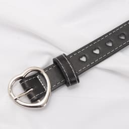 Women PU Leather Belt Hollow Out Loving Heart Ladies Waist Belt Personality Female Designer Jeans Pants Strap for Women Girls