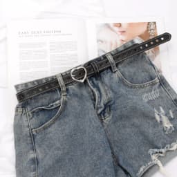 Women PU Leather Belt Hollow Out Loving Heart Ladies Waist Belt Personality Female Designer Jeans Pants Strap for Women Girls