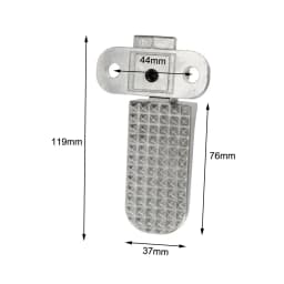 2Pcs Electric Bike Rear Pedals Footrest Quick Release, Foot Pegs Scooter Pedals Bike Pedals for Mountain Bike