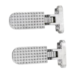 2Pcs Electric Bike Rear Pedals Footrest Quick Release, Foot Pegs Scooter Pedals Bike Pedals for Mountain Bike