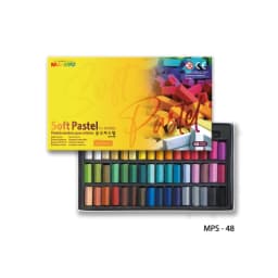 MUNGYO 64 Colors Non Toxic Square Chalk Soft Oil Pastel Square Mini Pastel Sticks Set Art Painting Stationery MPS Korea