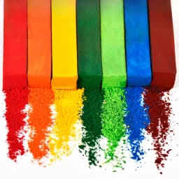 MUNGYO 64 Colors Non Toxic Square Chalk Soft Oil Pastel Square Mini Pastel Sticks Set Art Painting Stationery MPS Korea