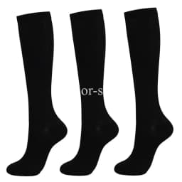 3/6 Pairs Free Shipping Compression Socks Women Medical Nursing Socks Varicose Veins Nurse Compression Socks For Sport Socks