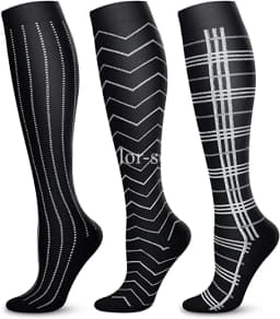 3/6 Pairs Free Shipping Compression Socks Women Medical Nursing Socks Varicose Veins Nurse Compression Socks For Sport Socks
