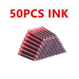 11pcs Fountain Pen Set 0.38mm Replaceable Ink For Smooth Writing, Multifunctional Office Stationery And Learning Supplies