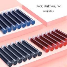 11pcs Fountain Pen Set 0.38mm Replaceable Ink For Smooth Writing, Multifunctional Office Stationery And Learning Supplies