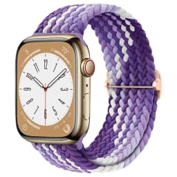 Braided Solo Loop For Apple watch Ultra band 40mm 44mm 41mm 38mm 49mm 45mm Elastic Nylon bracelet iWatch series 9 8 7 3 se strap