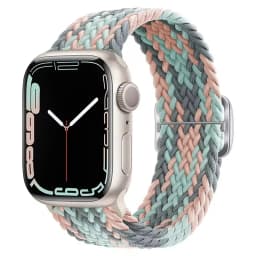 Braided Solo Loop For Apple watch Ultra band 40mm 44mm 41mm 38mm 49mm 45mm Elastic Nylon bracelet iWatch series 9 8 7 3 se strap