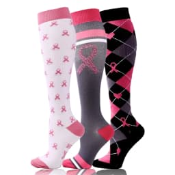 58 Styles 3 Pairs/Pack Compression Socks Knee High 30MmHg  Women Men Sports Socks Edema Diabetes Varicose Veins Running Socks