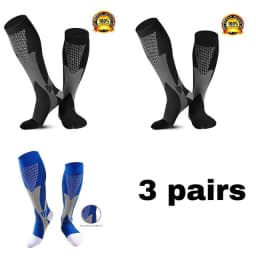 1/3 Pairs Compression Socks Sport Socks Medical Nursing Stockings Prevent Varicose Veins Socks Pregnancy Nursing Athletic Soccer