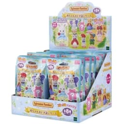 Sylvanian Families Anime Figures Magic Dress Up Cake blind bag Ternurines Sylvanian Families 1pc 16pcs Anime blind bag