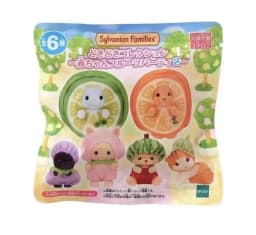 Sylvanian Families Anime Figures Magic Dress Up Cake blind bag Ternurines Sylvanian Families 1pc 16pcs Anime blind bag
