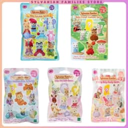 Sylvanian Families Anime Figures Magic Dress Up Cake blind bag Ternurines Sylvanian Families 1pc 16pcs Anime blind bag