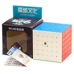 Moyu Meilong 6x6 Magic Cube 61mm Size Stickerless 6x6x6 WCA Competition Learning&Educational Toys For Children Gift 6x6 v2 Cube