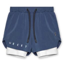 Mens Gyms Fitness 2 in 1 Quick Dry Shorts Summer Running Bodybuilding Jogging Casual Short Pants Workout Male Basketball Bottoms