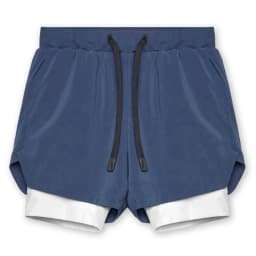 Mens Gyms Fitness 2 in 1 Quick Dry Shorts Summer Running Bodybuilding Jogging Casual Short Pants Workout Male Basketball Bottoms