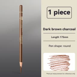 Professional Drawing Sketching Pencils 1/3/4/5/8PCS Sets White/Brown Hand-Painted Art Carbon Pen for Beginners Artists Supplies