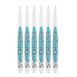 GN 6Pcs Metallic Marker Pens Permanent Gold Silver Paint Markers for Art Rock Painting,DIY Photo Album, Crafts,Ceramics, Metal