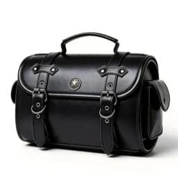 Motorcycle Bag Saddlebags PU Leather Front Fork Tail Saddle Bag Luggage For Harley Chopper Bobber Cruiser Sportster XL 883 1200