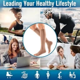 Zipper Compression Socks Men Women Knee Maternity High Socks Anti-Fatigue Stretchy Sox Outdoor Running Hiking Sports Socks YSZ01
