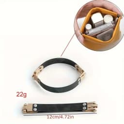 2PCS Hexagonal Lock Frame Kiss Lock Bag Frame Hardware Accessories Wallet DIY Hand Sewing Bag Metal Internal Flexible Frame