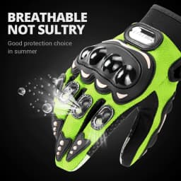 New Motorcycle Glove Breathable Bicycle Motorcycle Full Finger Guantes Motocross Motorbike Breath Mesh Touch Screen Racing Glove