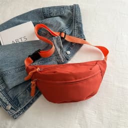 Half Moon Women's Chest Bag New Oxford Cloth Large Capacity Crossbody Bag Multifunctional Waterproof Waist Bags Travel