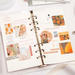 Yoofun 30pcs Aesthetic Stickers Book for Scrapbooking Album Diary Label Material Flower Decorative Paper DIY Cute Stationery