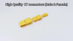 XT Series XT30U XT60 XT90 Connector Plug Bullet Welding Terminal Suit for RC Lithium Polymer Battery Model Aircraft Accessories