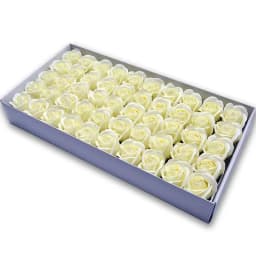 50pcs/lot Artificial Flower Roses Heads Dia4.5cm Beauty Wedding Valentine's Day Gift Roses Bouquet Home Party Decoration Flowers
