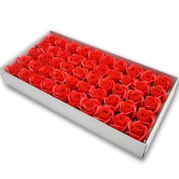50pcs/lot Artificial Flower Roses Heads Dia4.5cm Beauty Wedding Valentine's Day Gift Roses Bouquet Home Party Decoration Flowers