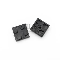 20pcs Moc Building Blocks Turntable 2x2 Plate Base with Top 3680 3679 DIY Creative Bricks Classic Compatible Assembles Parts