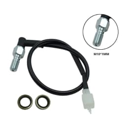 Universal Motorcycle Hydraulic Brake Pressure Rear Light Switch Hollow Bolt Motocicleta Accessories