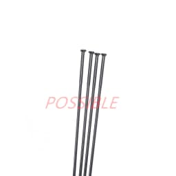 Sapim Race 14G Round Spokes Black 2.0-1.8-2.0mm J-Bend STRAIGHT PULL Bicycle Spoke