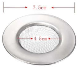 Stainless Steel Bathtub Hair Catcher Stopper Shower Drain Hole Filter Trap Kitchen Metal Sink Strainer Floor Drain